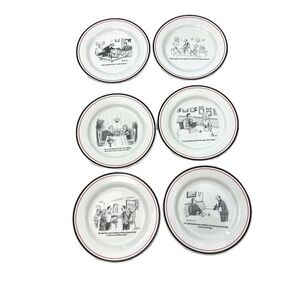 New Yorker Restoration Hardware Cheese Plates in Box Set of 6